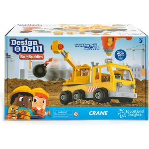 Design & Drill Bolt Buddies Crane | Educational Toys Educational Toys Educational Toys