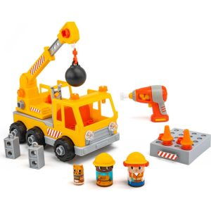 Design & Drill Bolt Buddies Crane | Educational Toys Educational Toys Educational Toys