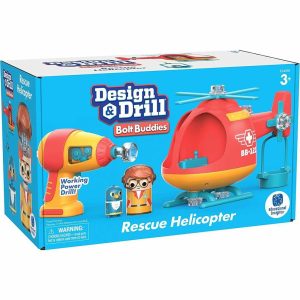 Design & Drill® Bolt Buddies™ Helicopter | Educational Toys Educational Toys Educational Toys