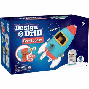 Design & Drill® Bolt Buddies™ Rocket | Educational Toys Educational Toys Educational Toys