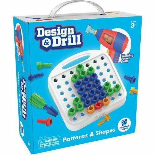 Design & Drill® Patterns & Shapes | Educational Toys Educational Toys Educational Toys