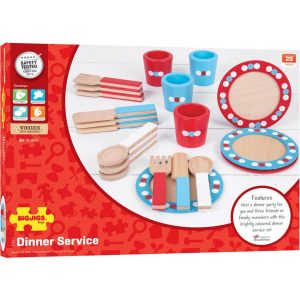 Dinnerware Set (20 Pieces) | Play Food & Accessories Kids Multi