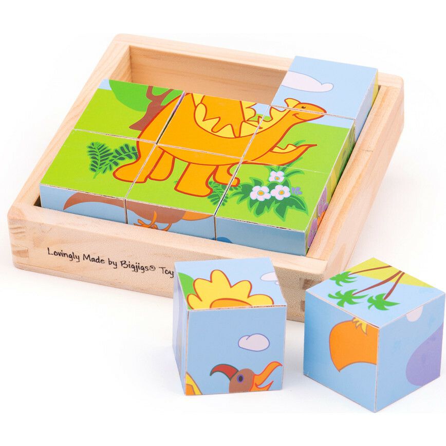 Dinosaur Cube Puzzle | Puzzles Imaginative Learning Multi