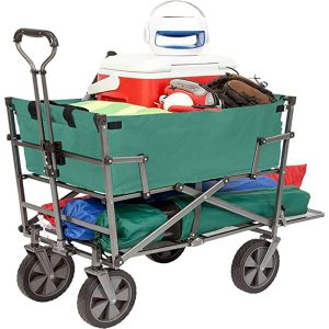 Double Decker Collapsible Wagon – Green | Ride-Ons Outdoor Green