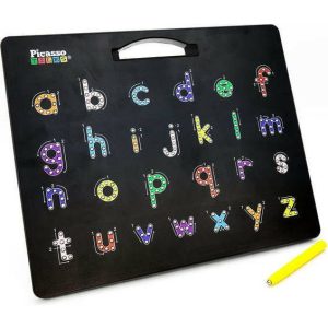 Double-Sided Magnetic Drawing Board 12X10 Upper Lower Case | Educational Toys Educational Toys Educational Toys