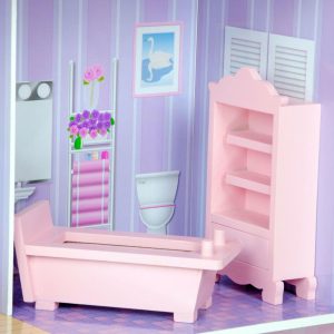 Dreamland Tiffany 12" Doll House, Pink | Dollhouses & Accessories Dollhouses & Accessories Dollhouses & Accessories