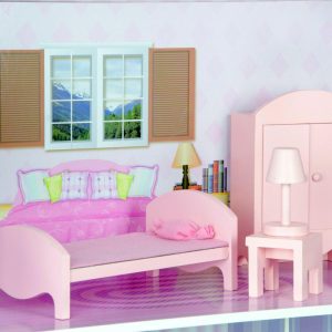 Dreamland Tiffany 12" Doll House, Pink | Dollhouses & Accessories Dollhouses & Accessories Dollhouses & Accessories