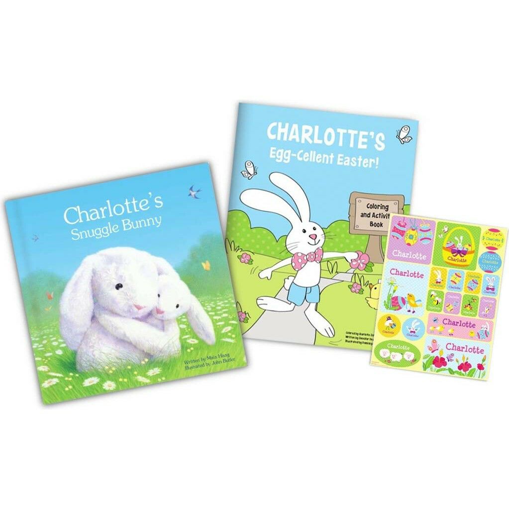 Easter Coloring Book, Sticker, And Personalized Book Gift Set | Books Books Books