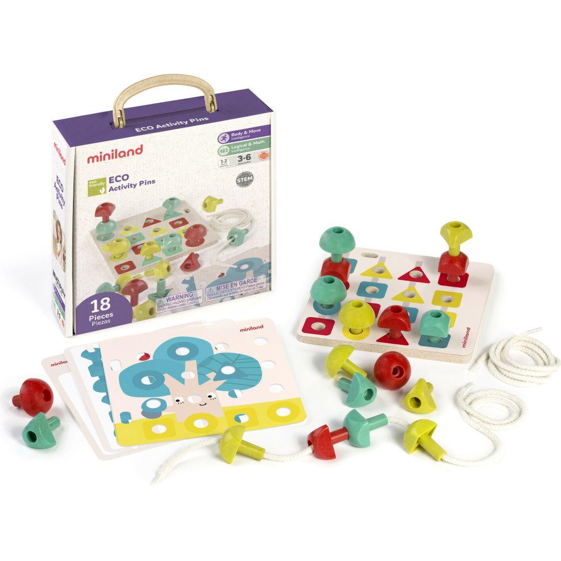 Eco Activity Pins | Educational Toys Educational Toys Educational Toys