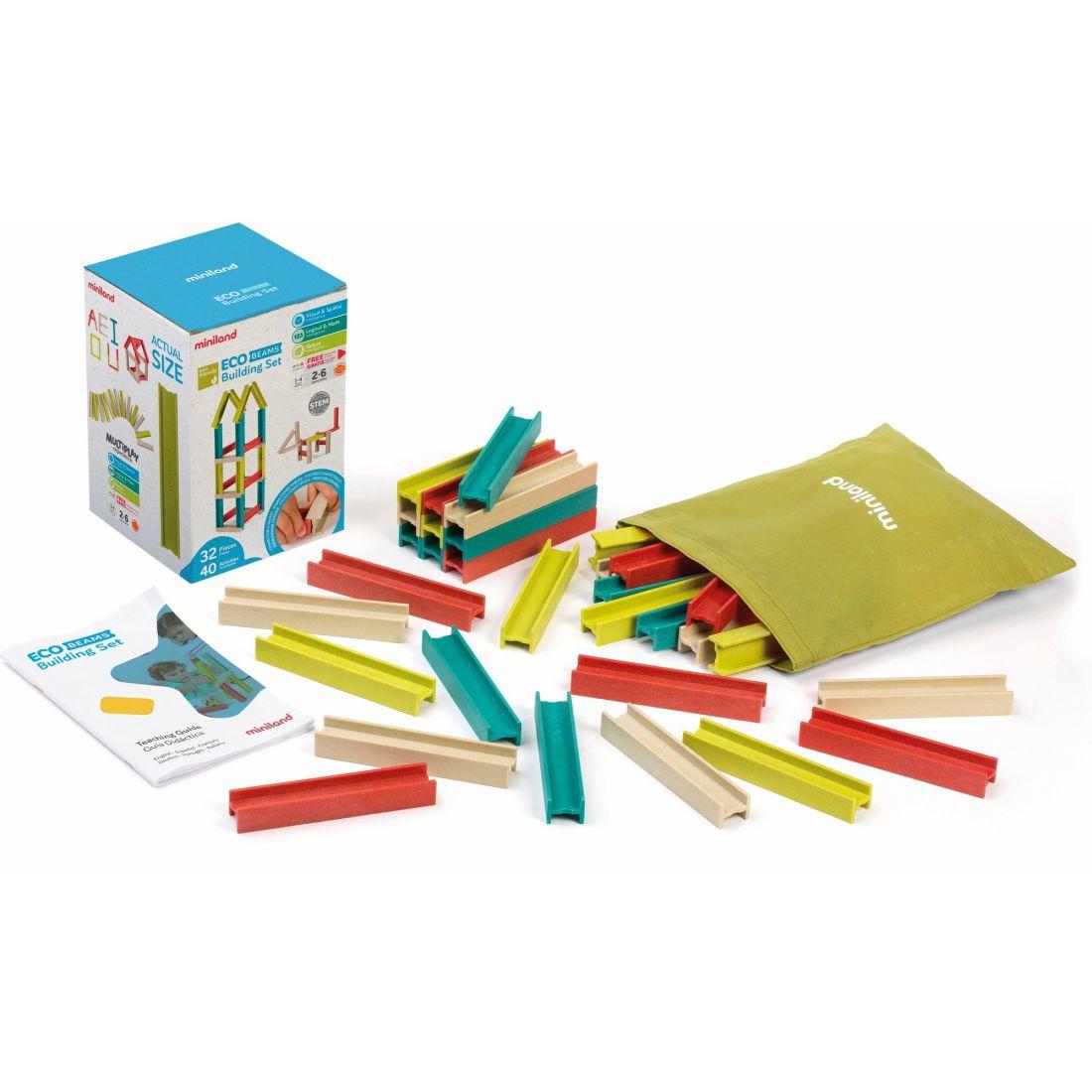 Eco Beams Building Set | Infant Development Baby & Toddler Infant Development