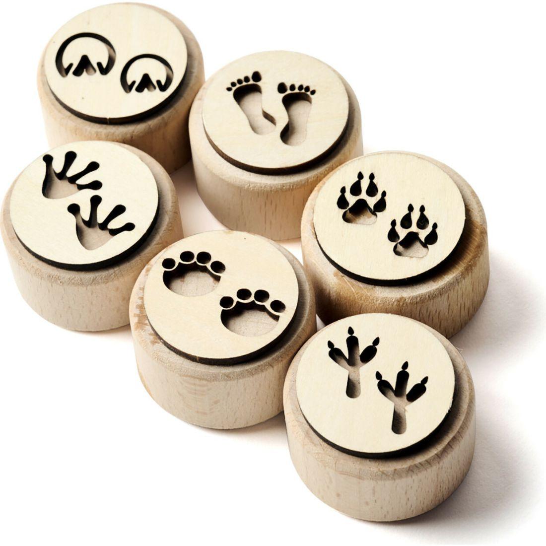 Eco-Dough Tools – Animal Trackers Dough Stamps | Arts & Crafts Arts & Crafts Arts & Crafts