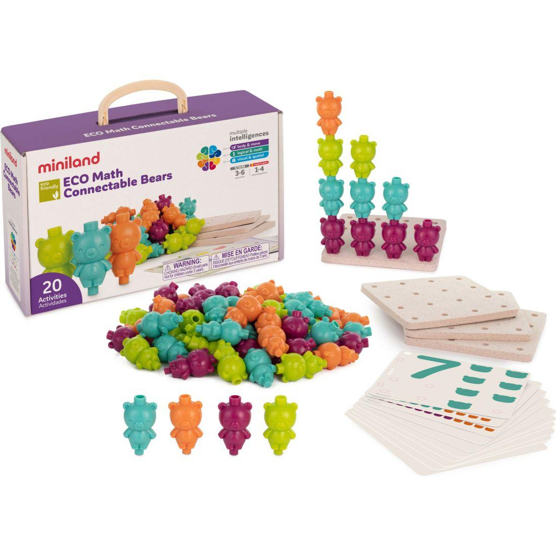 Eco Math Connectable Bears | Building Toys Building Toys Building Toys