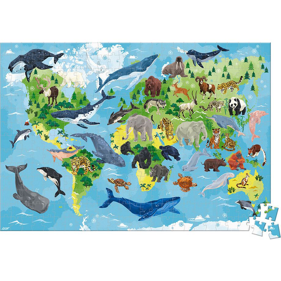 Educational Puzzle: Wwf Priorities Species, 350 Pieces | Puzzles Imaginative Learning Multi