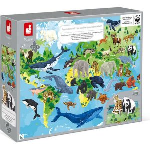 Educational Puzzle: Wwf Priorities Species, 350 Pieces | Puzzles Imaginative Learning Multi