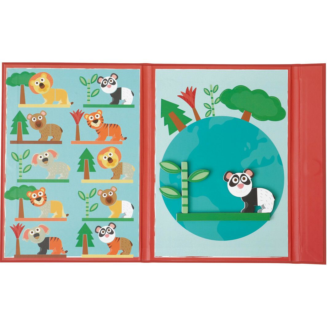 Edulogic Book Magnetic Mix & Match Animal World | Games Games Games