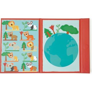 Edulogic Book Magnetic Mix & Match Animal World | Games Games Games