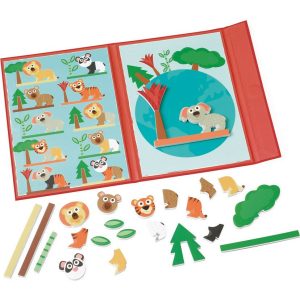 Edulogic Book Magnetic Mix & Match Animal World | Games Games Games