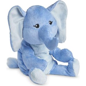 Emory The Elephant Weighted Stuffed Animal | Plush Baby & Toddler Blue