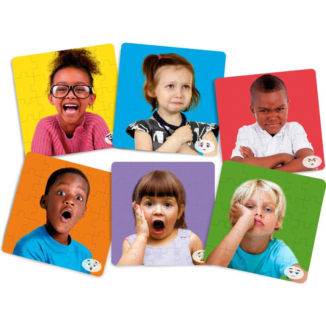 Emotions Puzzle Set Of 6 | Infant Development Baby & Toddler Infant Development