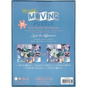 Enchanted 50Pc Magic Moving Puzzle | Puzzles Imaginative Learning Multi