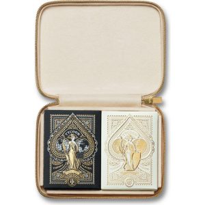 Enzo Travel Card Set, Fawn | Games Games Cream