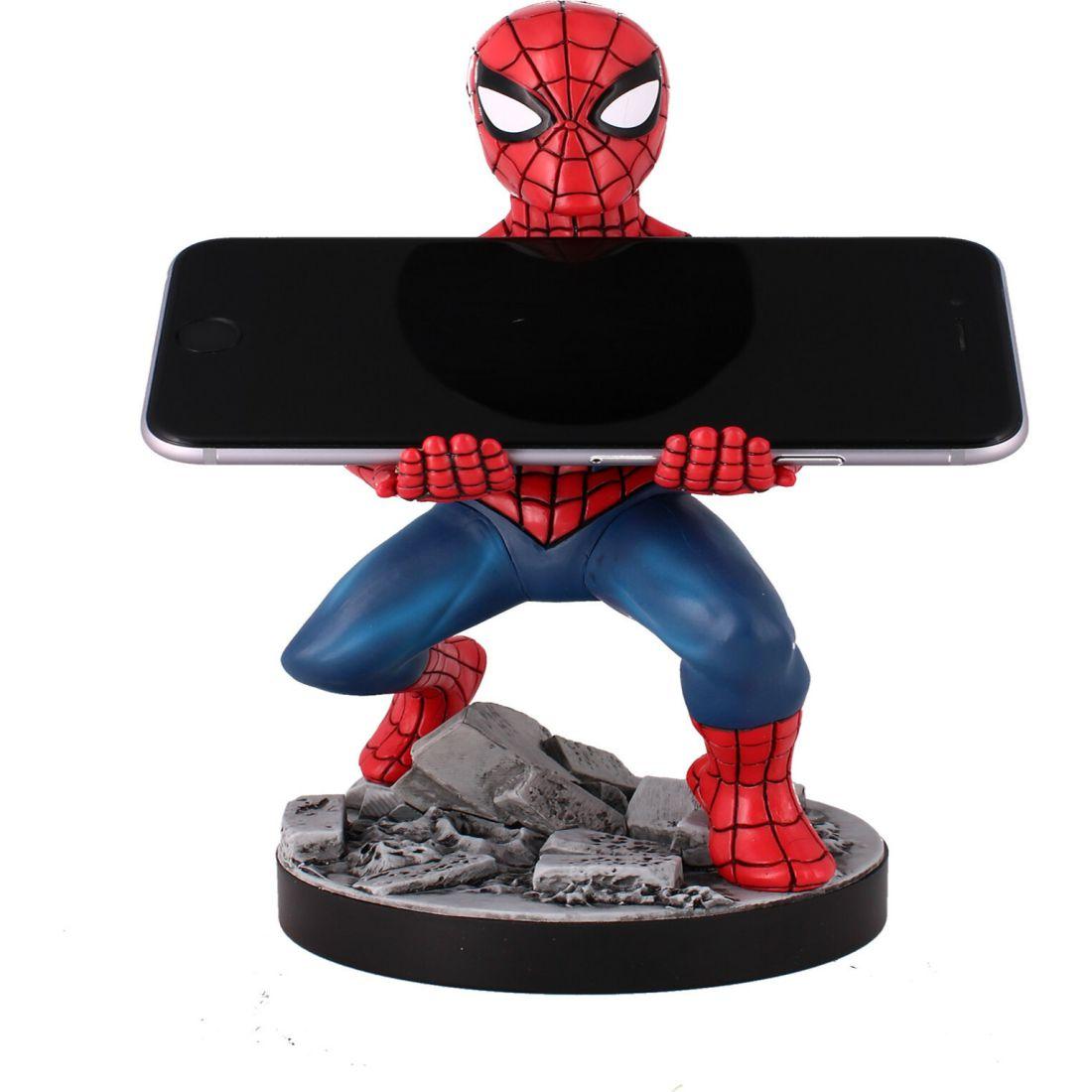 Exquisite Gaming Cable Guys – Spider-Man Classic – Cable Guy Phone And Controller Holder | Tech Toys Kids Multi