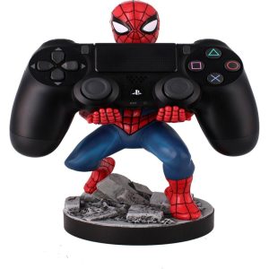 Exquisite Gaming Cable Guys – Spider-Man Classic – Cable Guy Phone And Controller Holder | Tech Toys Kids Multi