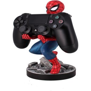 Exquisite Gaming Cable Guys – Spider-Man Classic – Cable Guy Phone And Controller Holder | Tech Toys Kids Multi