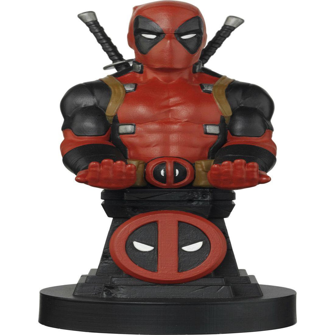 Exquisite Gaming: Marvel: Deadpool Plinth – Original Mobile Phone & Gaming Controller Holder | Tech Toys Kids Multi