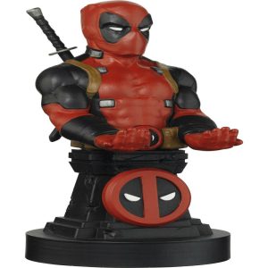 Exquisite Gaming: Marvel: Deadpool Plinth – Original Mobile Phone & Gaming Controller Holder | Tech Toys Kids Multi