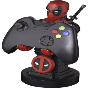 Exquisite Gaming: Marvel: Deadpool Plinth – Original Mobile Phone & Gaming Controller Holder | Tech Toys Kids Multi