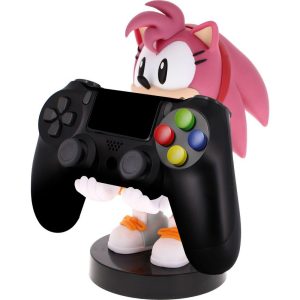 Exquisite Gaming: Sega: Amy Rose – Original Mobile Phone & Gaming Controller Holder | Tech Toys Kids Multi