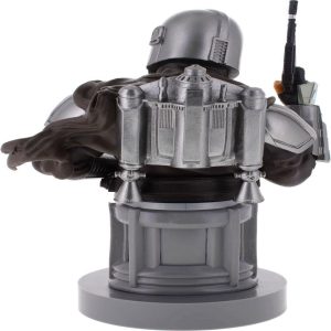 Exquisite Gaming – The Mandalorian Cable Guy Mobile Phone And Controller Holder | Tech Toys Kids Multi