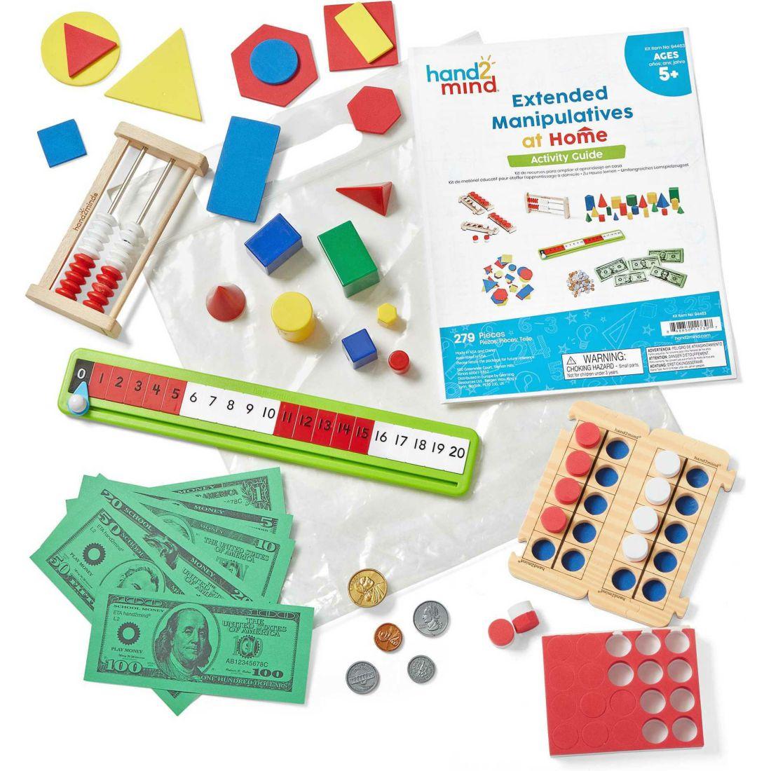 Extended Manipulatives At Home Kit, Ages 5+ | Educational Toys Educational Toys Educational Toys