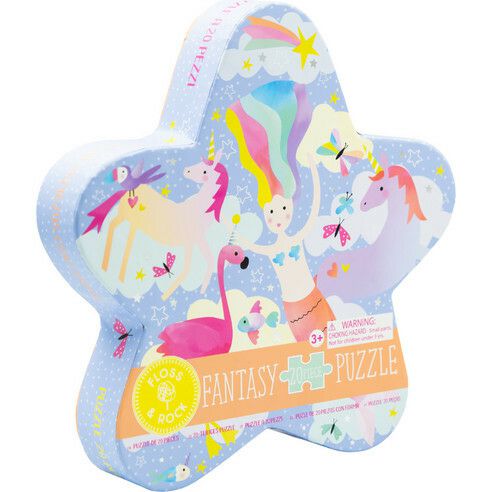 Fantasy 20Pc "Star" Shaped Jigsaw | Puzzles Imaginative Learning Multi