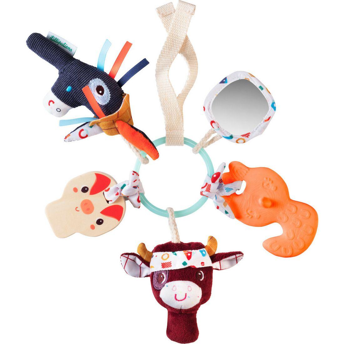 Farm Sensory Keyring | Infant Development Baby & Toddler Infant Development