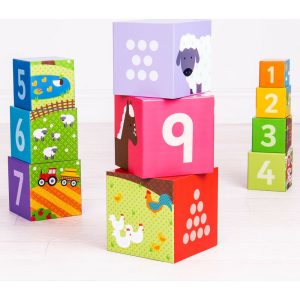 Farmyard Stacking Cubes | Blocks, Sorters & Stackers Baby & Toddler Blocks, Sorters & Stackers