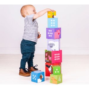 Farmyard Stacking Cubes | Blocks, Sorters & Stackers Baby & Toddler Blocks, Sorters & Stackers