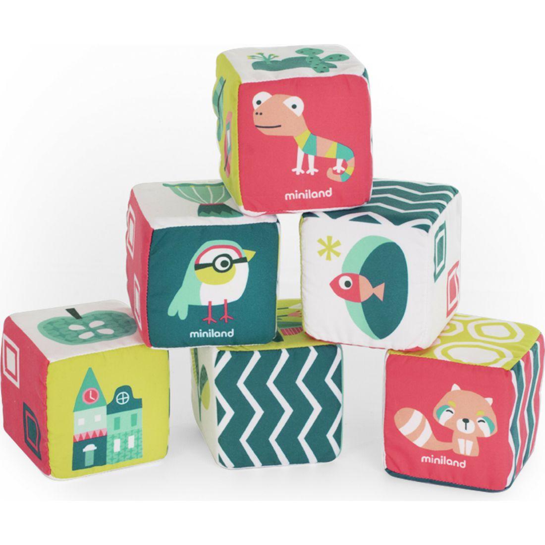 Feel To Learn: Soft Rattle Cubes Set | Infant Development Baby & Toddler Infant Development