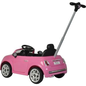 Fiat 500 Push Car, Pink | Ride-Ons Outdoor Pink