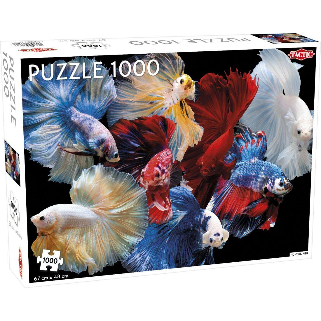 Fighting Fish 1000-Piece Puzzle | Puzzles Imaginative Learning Multi