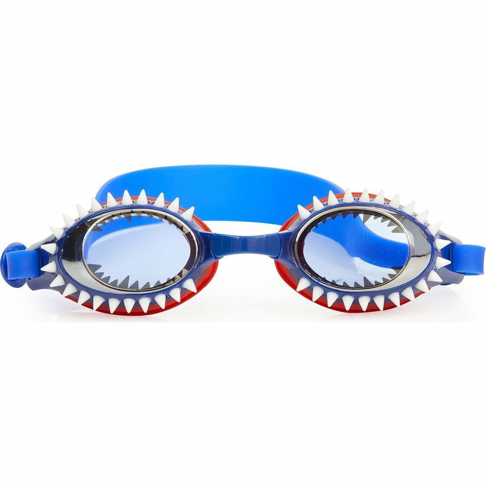 Fish N Chips Goggles, Tiger Shark Navy | Water Toys Outdoor Navy