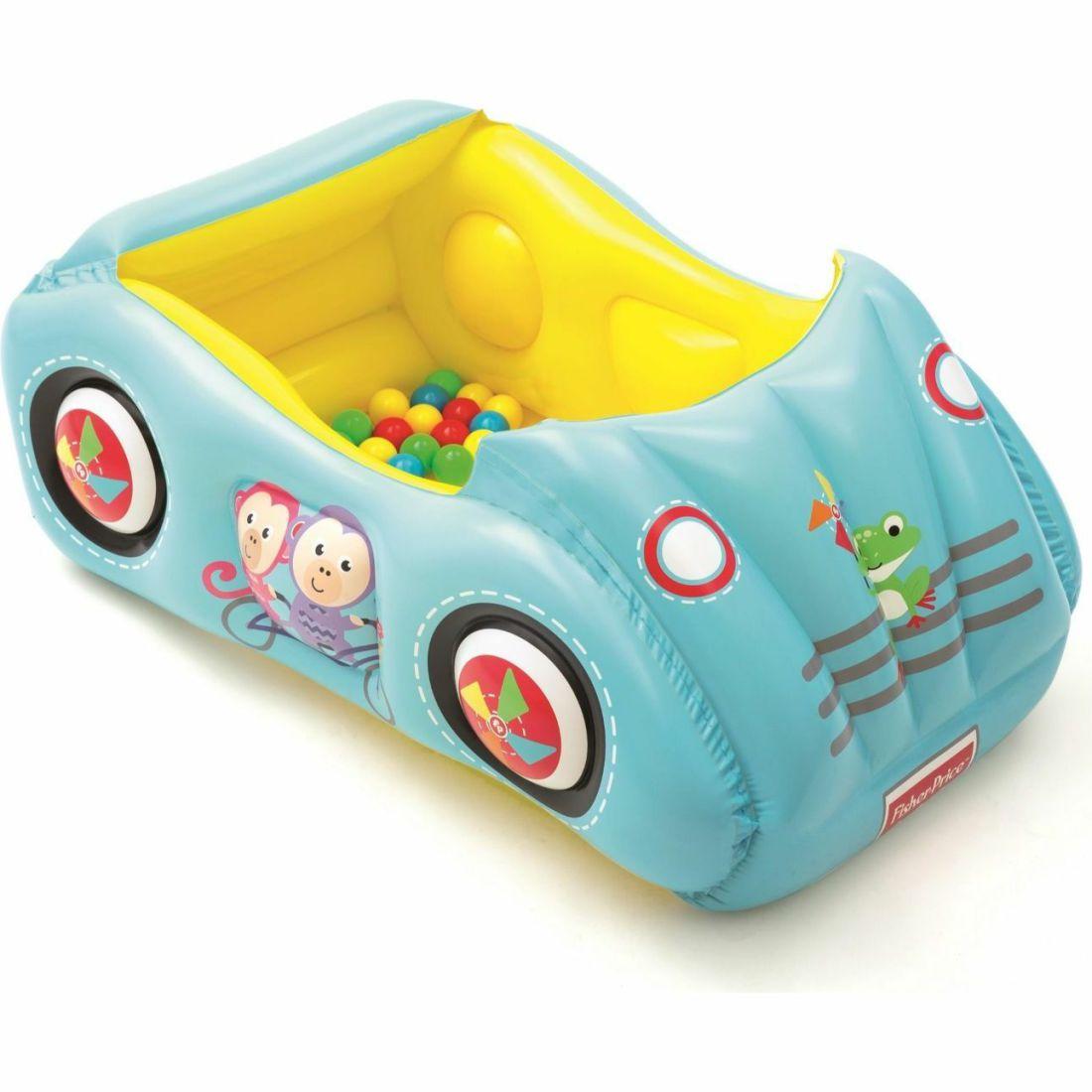 Fisher-Price Race Car Ball Pit – 47 X 31 X 20 Inch | Play Room Kids Play Room