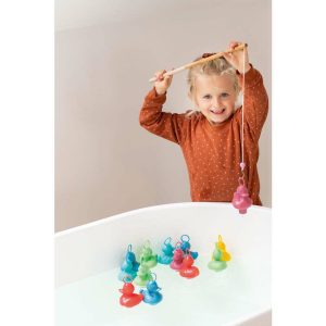 Fishing Duck Set ‘Coral Reef’ 6 Ducks + 2 Rods | Games Games Games