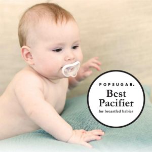 Flexy Pacifier, Sage & White 4Pk Count | Teethers & Rattles Baby & Toddler Green