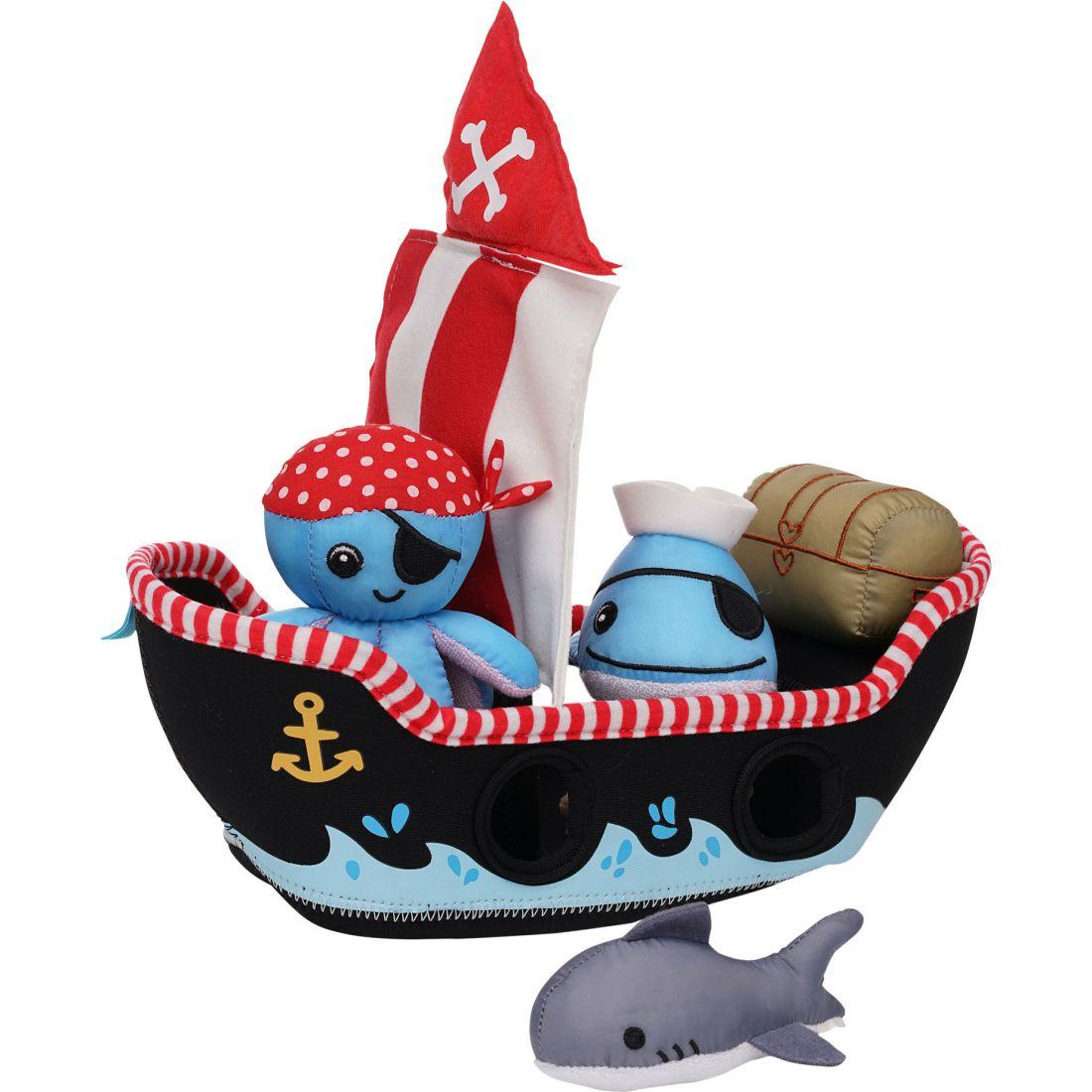 Floating Fill ‘N Spill, Pirate Ship | Bath Toys Baby & Toddler Bath Toys