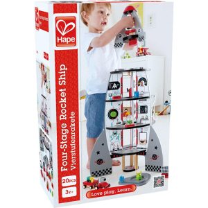 Four-Stage Rocket Ship Playset W/ Accessories | Activity Tables Activity Tables Activity Tables