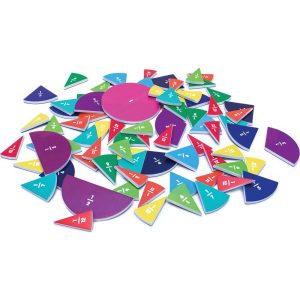 Fraction Segments – Magnetic Activities Learning Set | STEM Toys Kids Multi