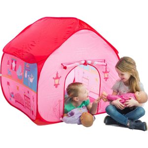 Fun2Give Pop-It-Up Dollhouse Tent With House Playmat | Play Room Kids Multi