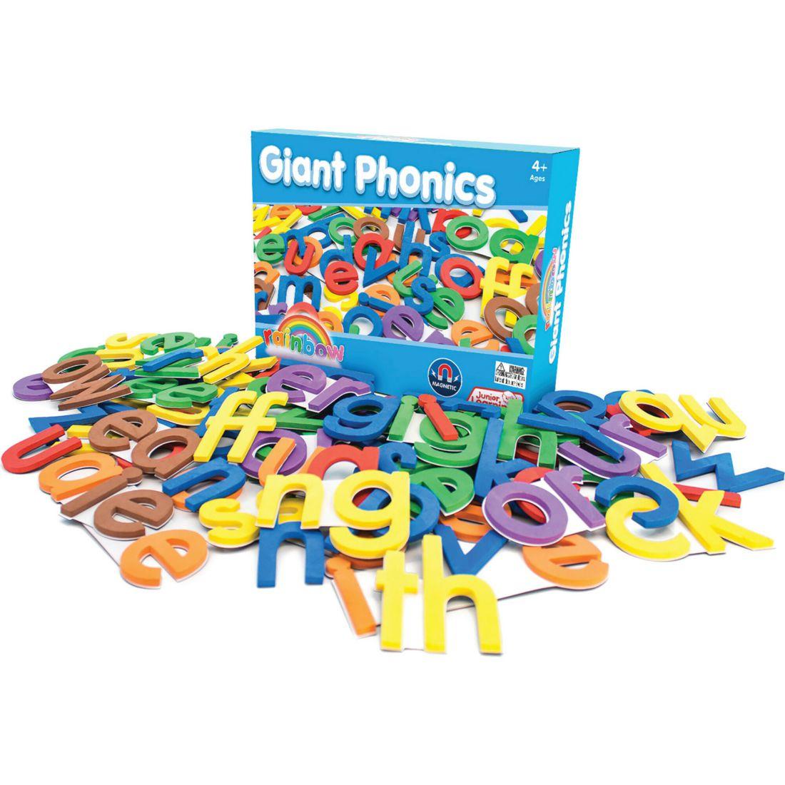 Giant Rainbow Phonics- Magnetic Activities Learning Set | STEM Toys Kids Multi